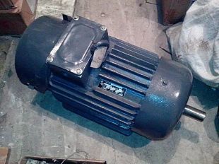 Двигатель MTКF 112-6 5кВт 870 об/мин (на лапах, 2 вала) 380В