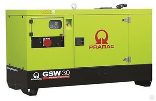 Дизельный генератор Pramac GSW30P закрытая 13648