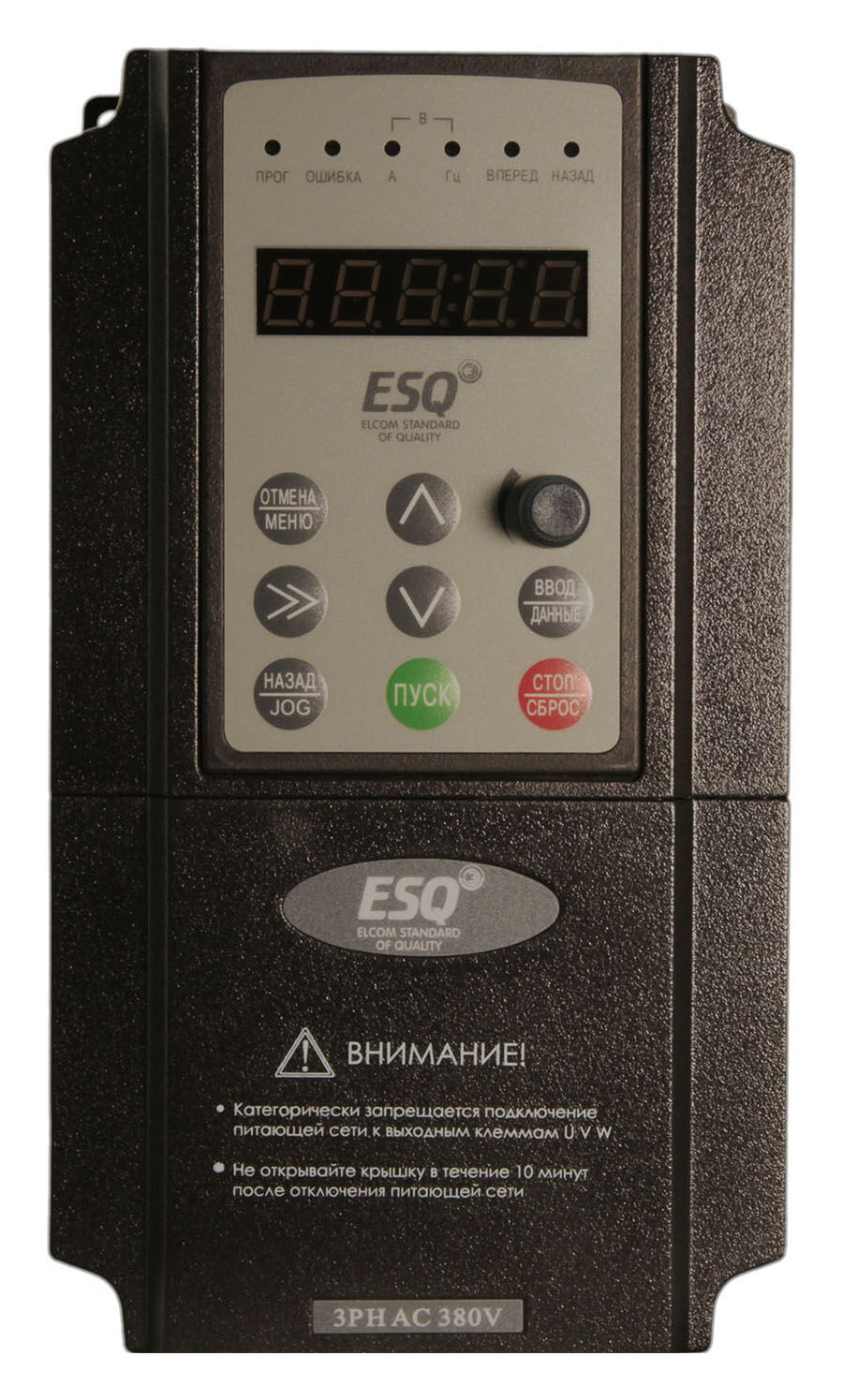 Частотный преобразователь ESQ-600-2S0022 (2.2 кВт 220 В)