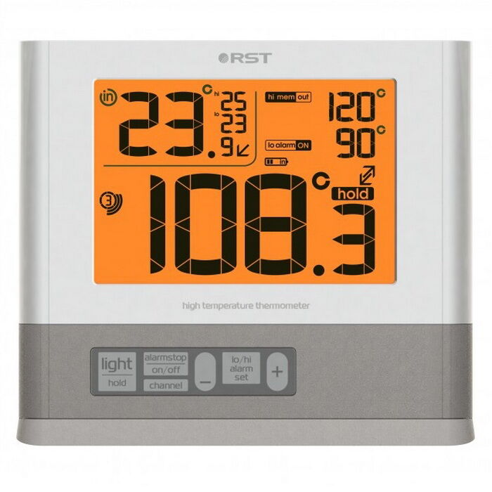 Электронный термометр для бани RST77111 PRO (датчик в парной, радиодатчик снаружи))