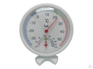 ТГК-2 термометр-гигрометр бытовой (-30+50 гр./20%-100%) круглый 