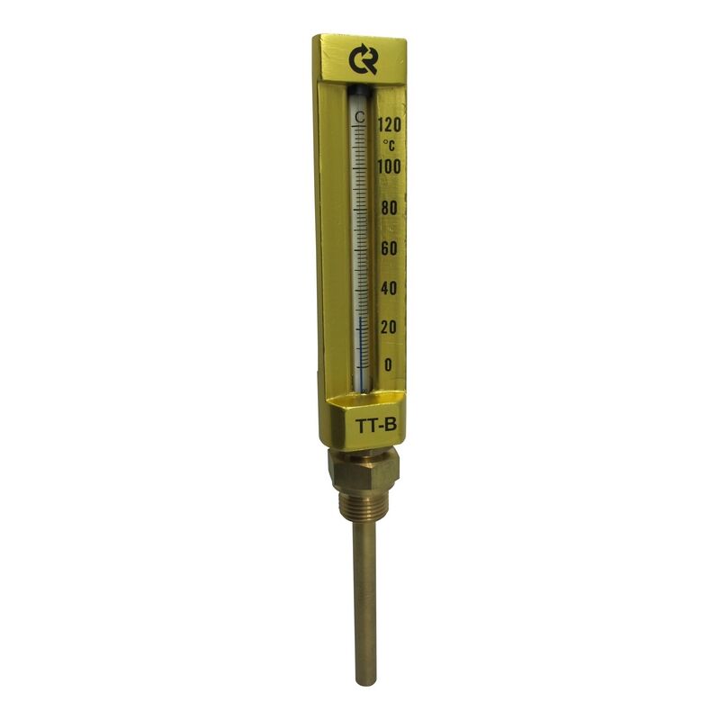 Термометр жидкостный виброустойчивый ТТ-В-150/40. П11 G1/2 (0-120C)
