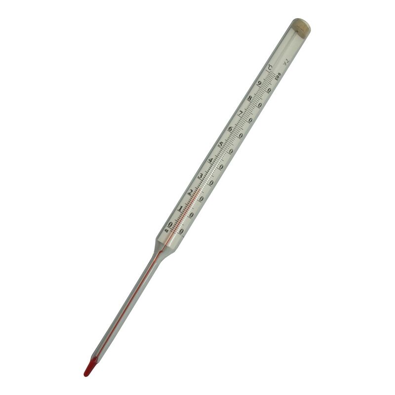 Термометр стеклянный керосиновый СП-2П 2 (0...+100)-1 н.ч.100