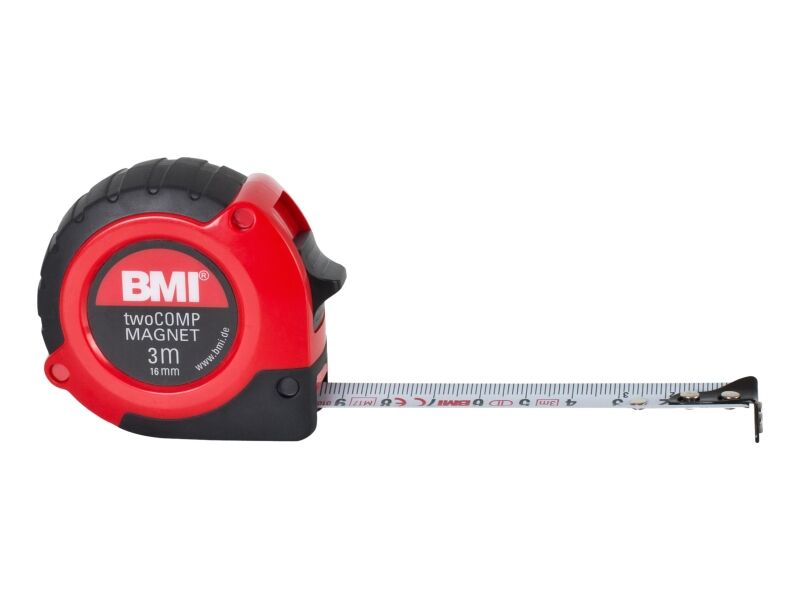 Рулетка BMI TAPE twoCOMP MAGNETIC 3 M