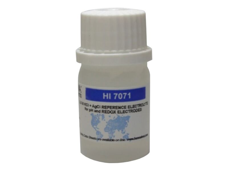 Электролит HI 7071 3,5M KCl + AgCl (4x30мл)