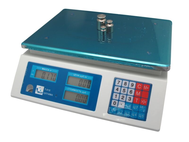 Весы торговые ФорТ-Т 918 (32; 5) LCD Оптима