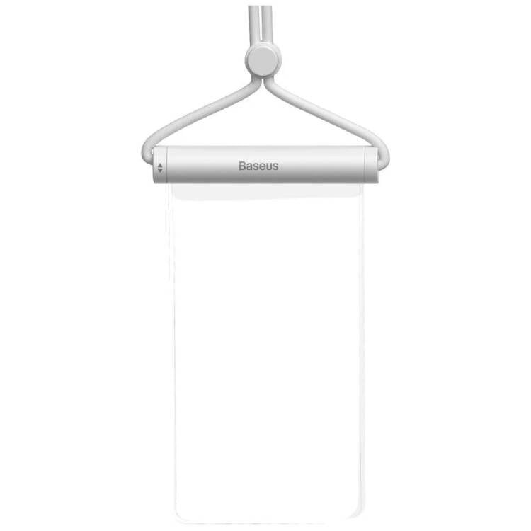 Чехол универсальный Baseus Cylinder Slide-cover Waterproof Bag, до 7", белый