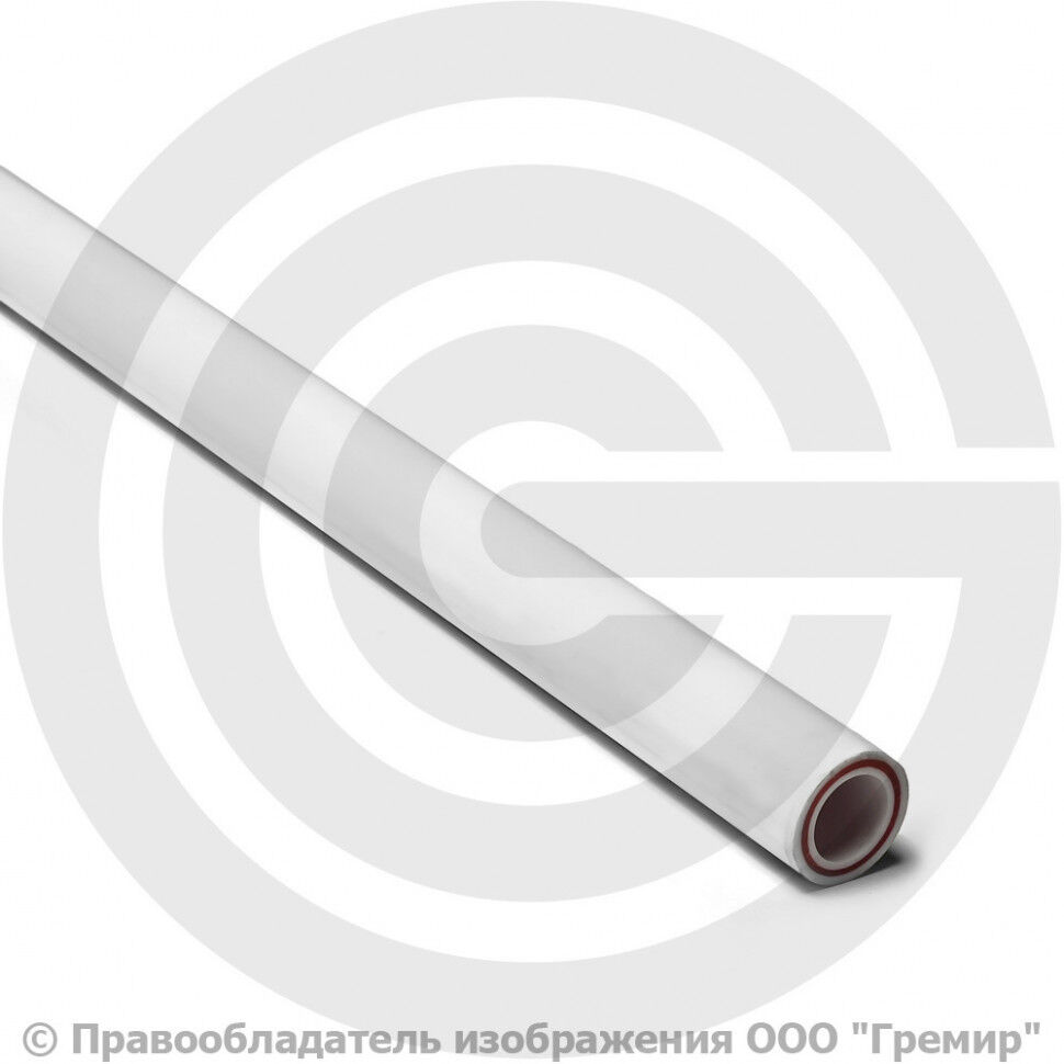 Труба PP-R белая армированная стекловолокном Дн 75х10,3 SDR7,4 (Т