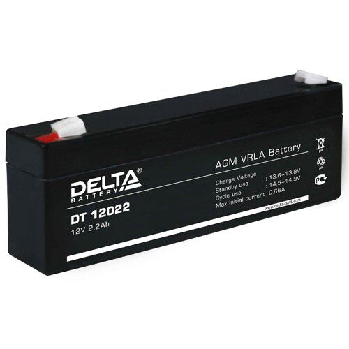 Аккумулятор 12V 2.2Ah DELTA