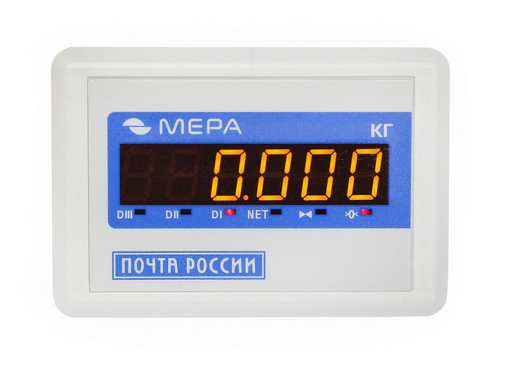 Весы почтовые МЕРА ВП-3/30-К-СД-П c 2-мя USB Мера