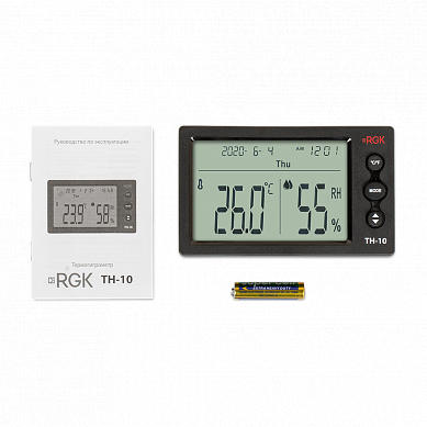 Термогигрометр RGK TH-10 (с поверкой)