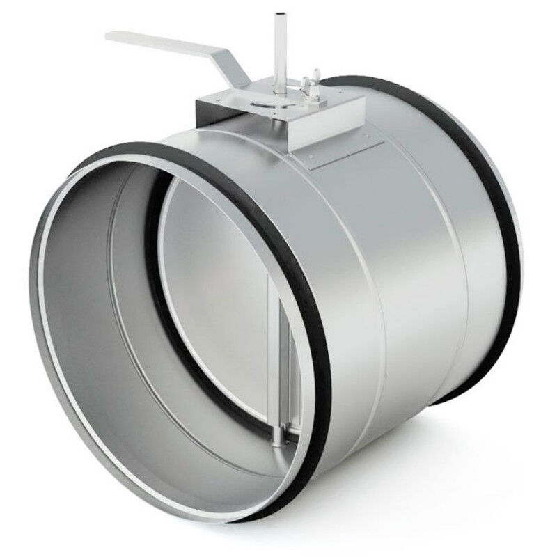 Воздушный клапан вентиляции D = 400 мм, нержавеющий, тип: гермоклапан, марка: Salda