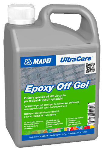 Раствор для удаления остатков эпоксидной смолы ULTRACARE EPOXY OFF GEL, прозрачный, Mapei, 1 л