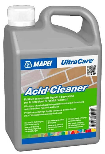 Очиститель ULTRACARE ACID CLEANER, прозрачный, Mapei, 1 л