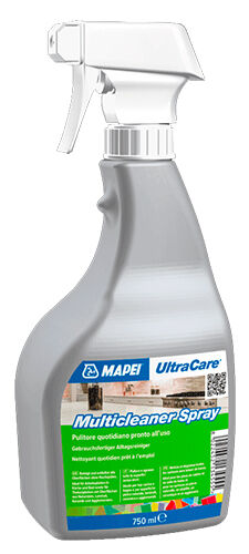Готовое к использованию профессиональное чистящее средство ULTRACARE MULTICLEANER SPRAY, прозрачный, Mapei, 750 мл