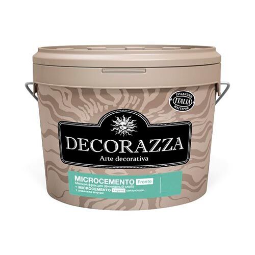 Decorazza Microcemento STRUTTURA / Декоративное покрытие с эффектом бетона, крупная фракция, 7.2 кг