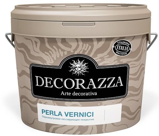 Decorazza Perla Vernici/Декоразза Перла декоративный перламутровый лессирующий лак, 1 л