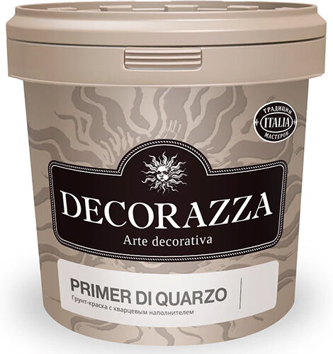 Decorazza PRIMER DI QUARZO / Подложечная грунт-краска с кварцевым наполнителем, 11 л