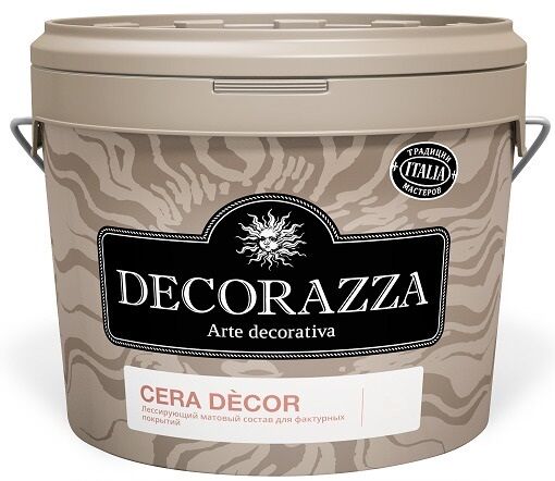 Decorazza Cera Decor/ Декоразза Чера Декор натуральный воск в водном растворе с добавками для фактурных покрытий, 2.5 л