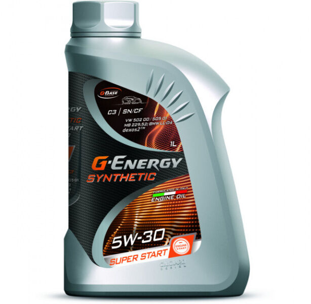 G-Energy Synthetic Super Start 5W-30 (1л) SN/CF масло моторное