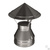 Зонт D130/330, изоляция 100 мм, AISI 321/304 (Вулкан) #1