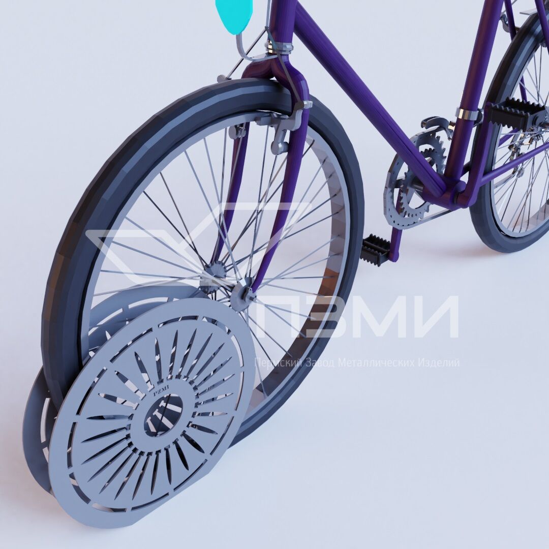 Одиночная велопарковка «CYCLE»