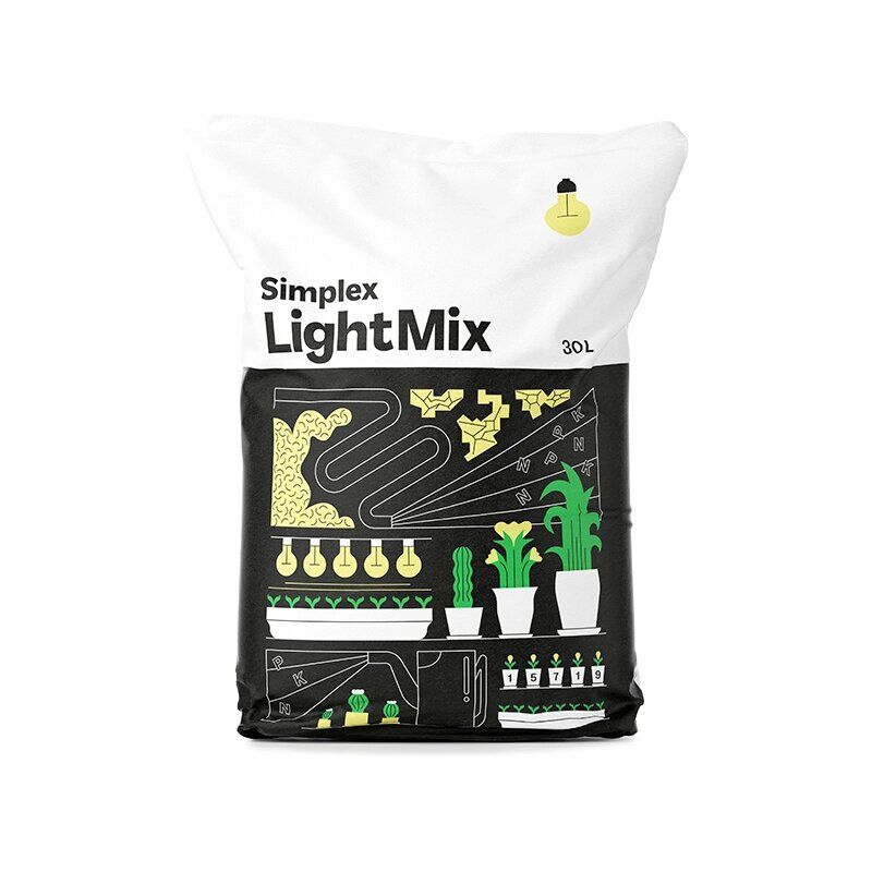 Simplex LightMix 30 л Субстрат почвосмесь Почвы и субстраты для растений