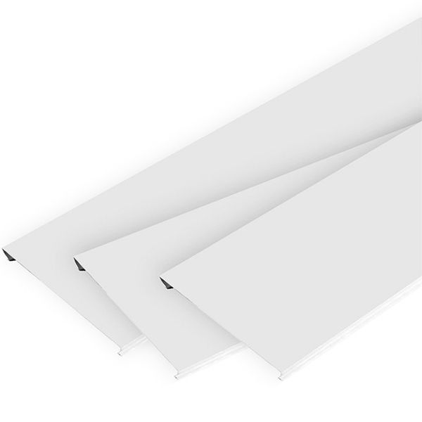ЦЕСАЛ панель для реечного потолка 100мм белый матовый (3м)