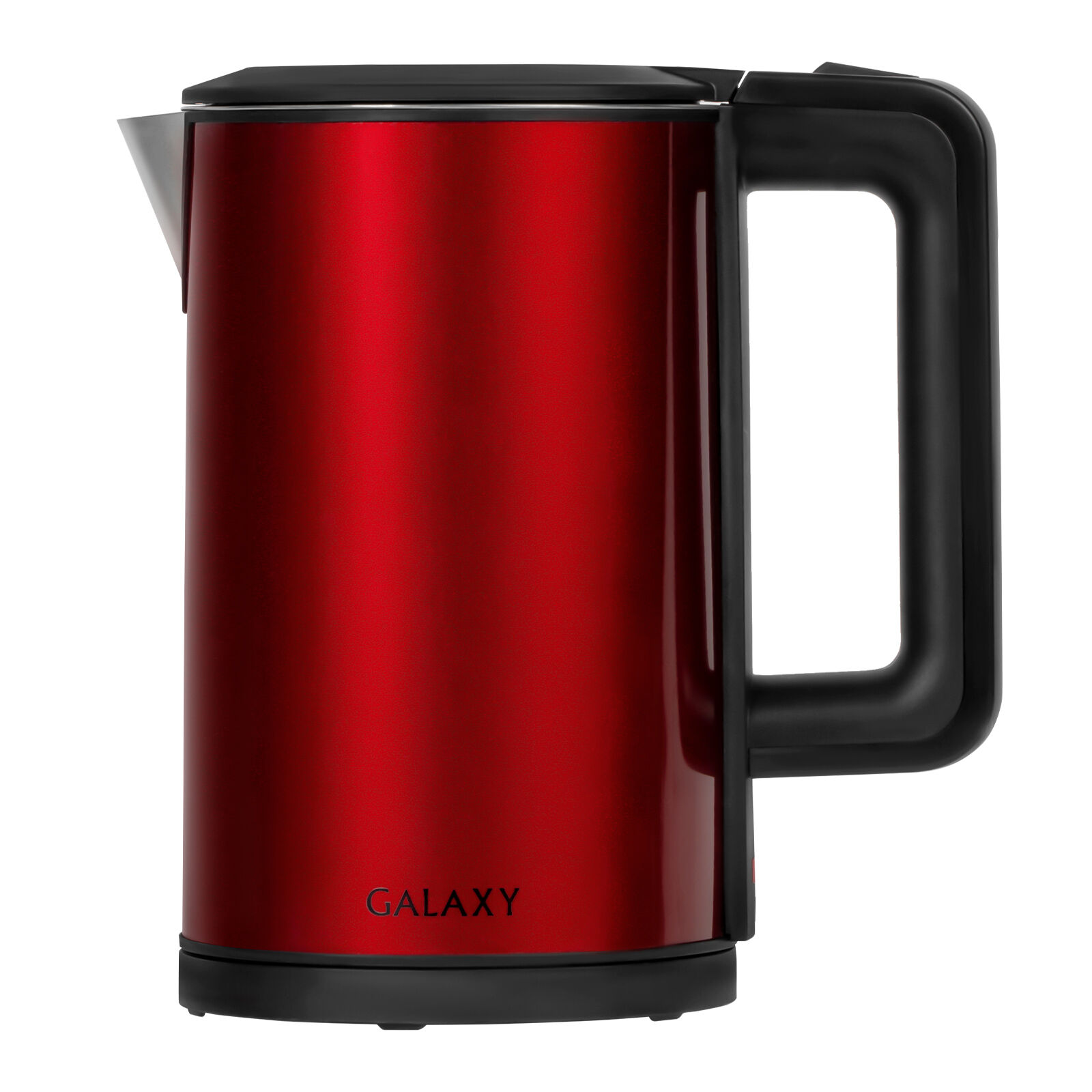 Чайник 1.7л. GALAXY GL-0300 дисковый 2000Вт, красный
