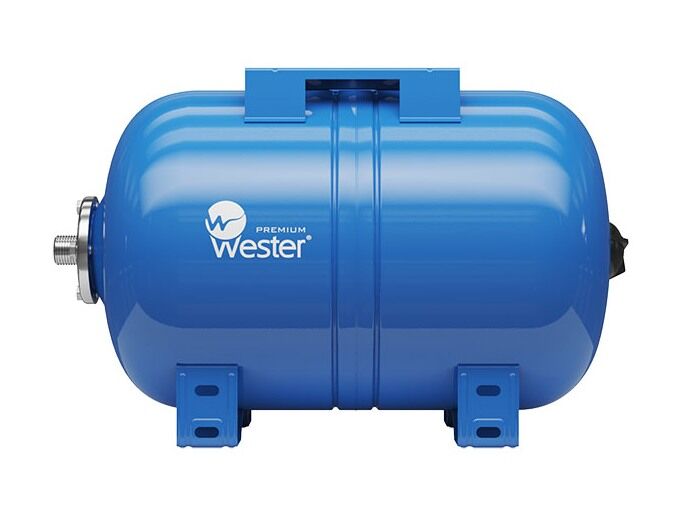 Мембранный бак для водоснабжения Wester Premium WAO 24 л (фланец нерж)