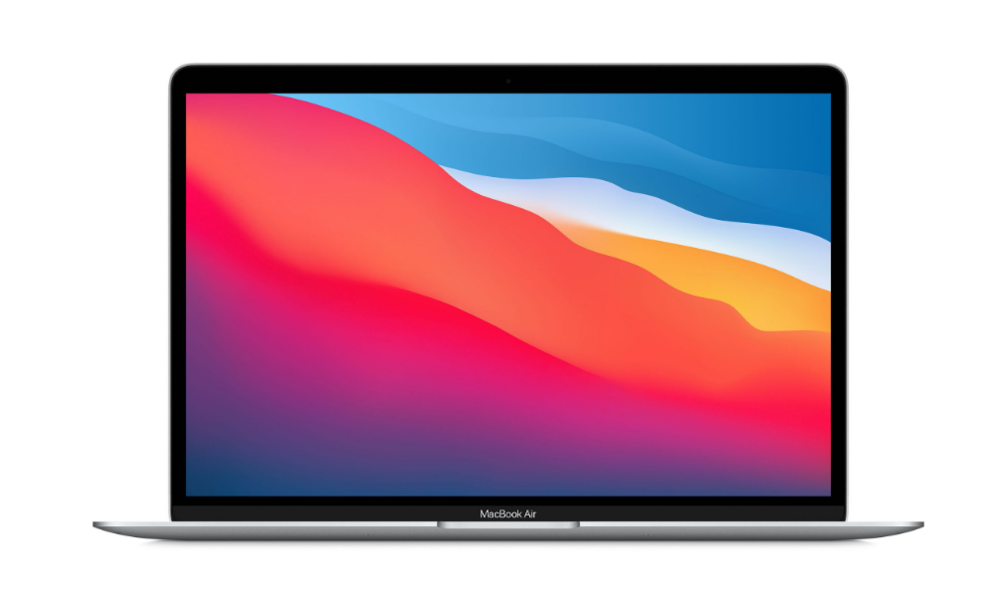 Ноутбук Apple MacBook Air (M1, 2020) 8 ГБ, 256 ГБ, серебристый (MGN93RU/A)