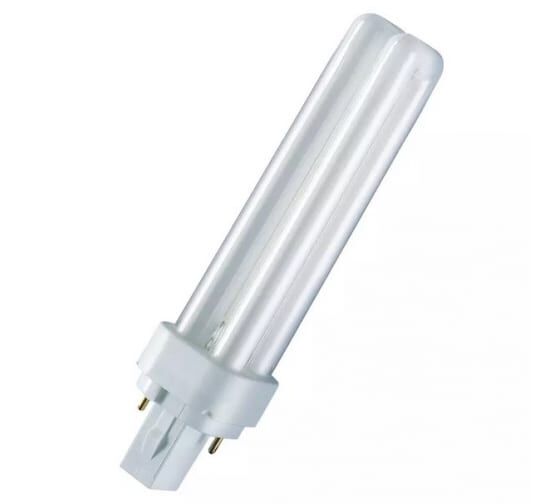 Лампа энергосберегающая DULUX D/E 13W/840 G24Q-1 10X1 OSRAM