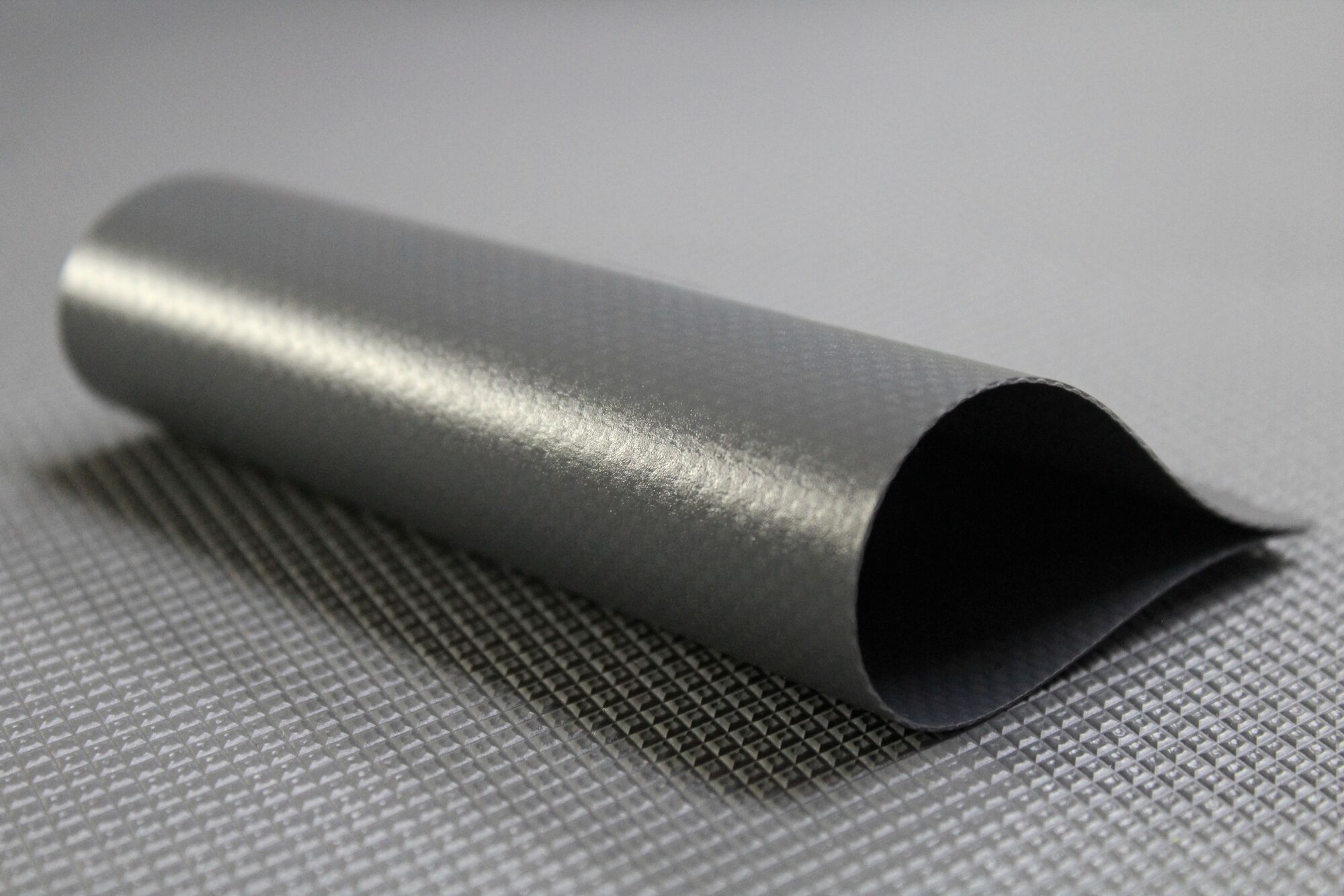 Тентовая ткань ПВХ 650 г/м2 Tehnotex серый графит (RAL 7024) 2,5х65 м