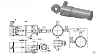 Гидроцилиндр для комплектации МС 110/56х140-3.31 (132) 