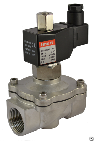Клапан электромагнитный нержавеющий SMART SM5564S