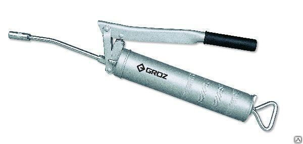 Шприц профессиональный GROZ со стальной трубкой и насадкой GR42700 500 см3 2