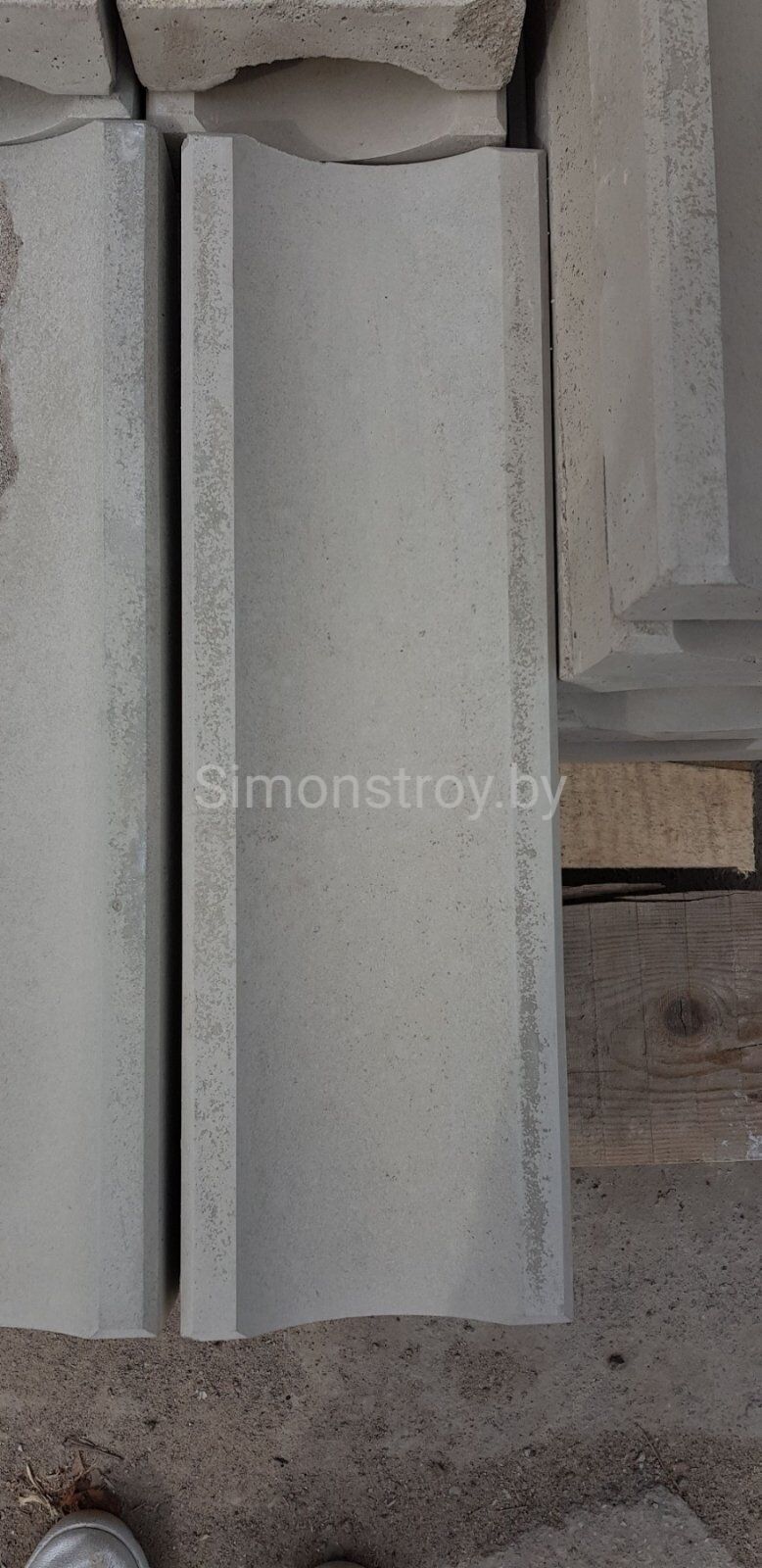 Лоток-ливневка желоб бетонный 500*160*60 мм