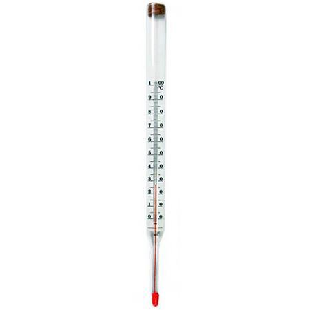 Термометр ТТЖ-П (-35…+50) 240/253 ц.д. 1 наполнение метилкарбитол ГОСТ 8.279-89