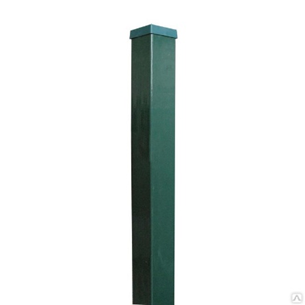 Столб 3D ограждения Standart длина 3500 мм сечение 60х60 мм толщина 1,5 мм