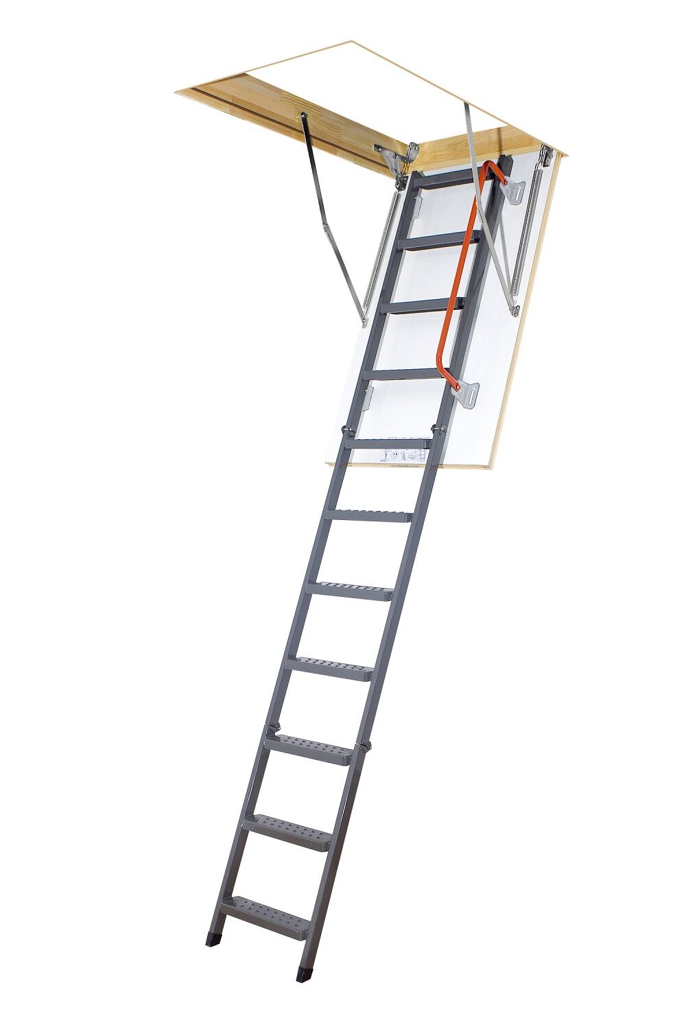 Чердачная лестница металлическая Fakro LMK 70х140x280