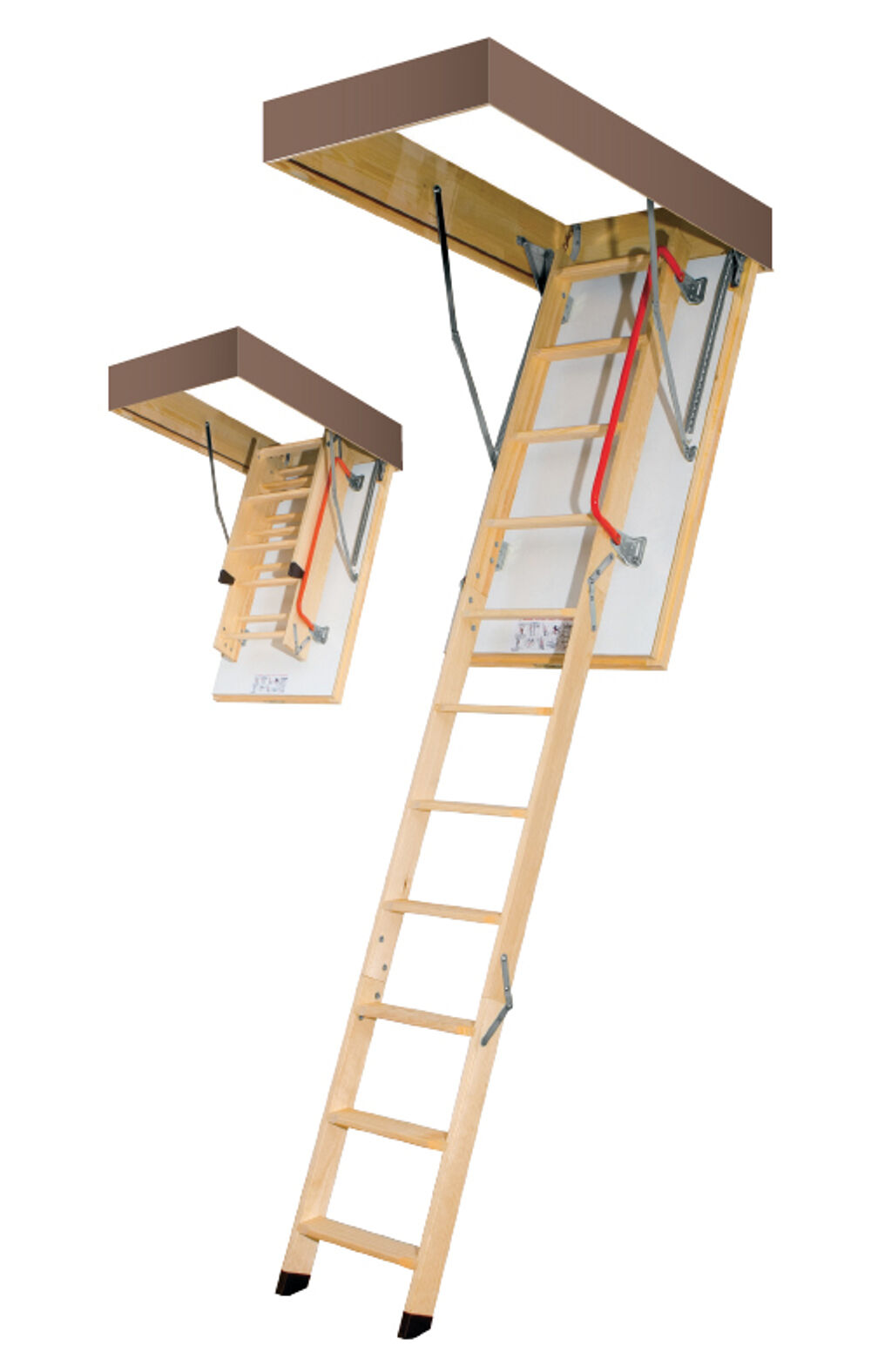 Чердачная лестница деревянная Fakro LWS 60х130х305