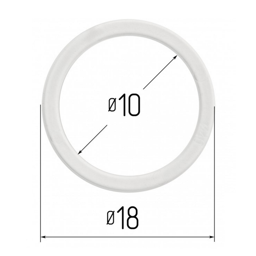 Протекторное кольцо для светильника диаметр 10мм