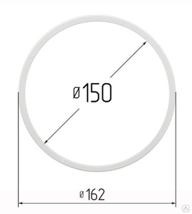 Протекторное кольцо для светильника диаметр 150мм 