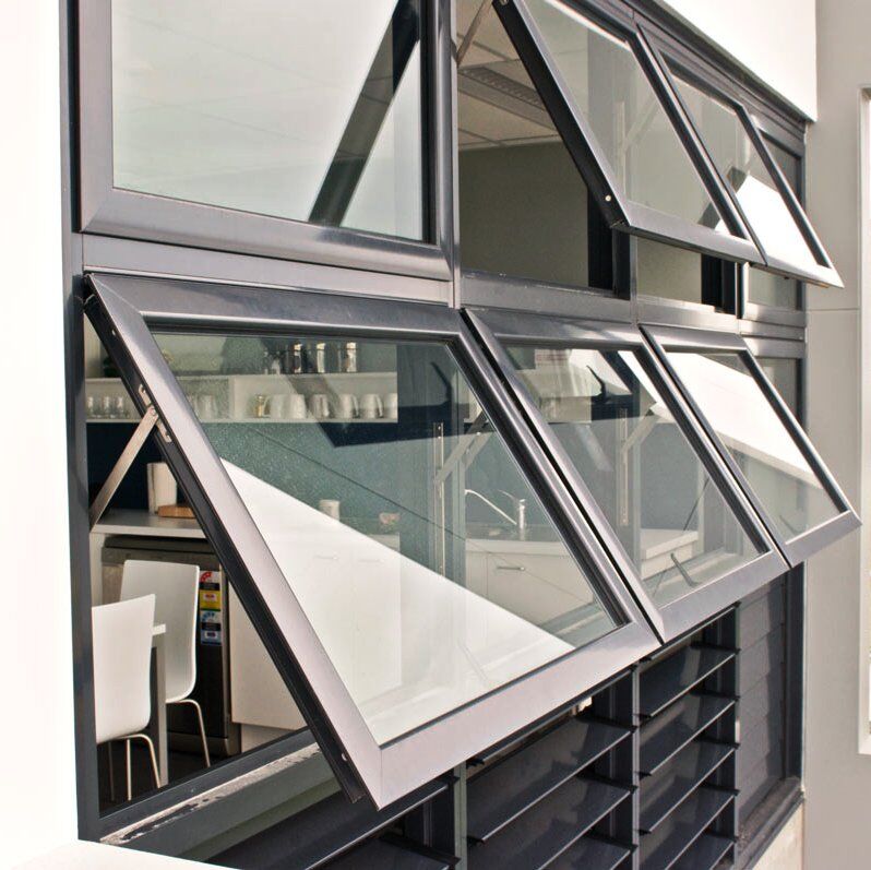 Окна алюминиевые, индивидуальный размер
