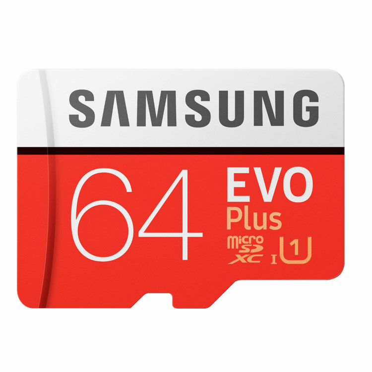 Карта памяти Samsung microSDHC EVO+ 64GB