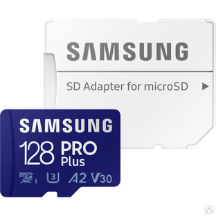 Карта памяти microSDXC Samsung EVO PRO Plus 128 ГБ (A2 V30 4K ) #1