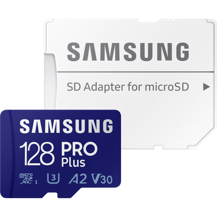 Карта памяти microSDXC Samsung EVO PRO Plus 128 ГБ (A2 V30 4K )