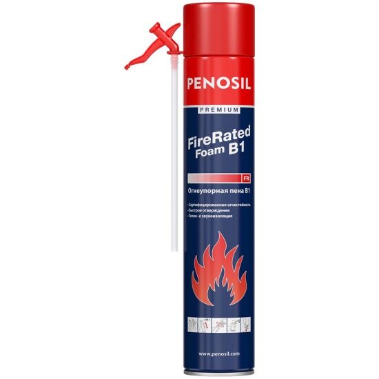 Пена PENOSIL Fire Rated Foam B1 бытовая 720мл