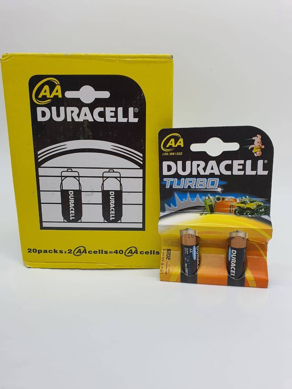 Батарейки Duracell turbo AA пальчиковые, 2 шт