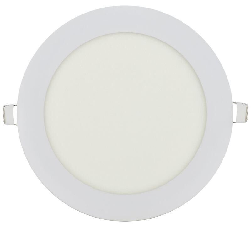 Светильник светодиодный ДВО 1605 12 Вт 4000К IP20 круг цвет белый IEK LDVO0-1605-1-12-K02